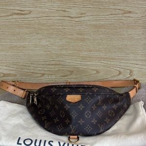 Louis Vuitton Monogram Brown Belt Bag
